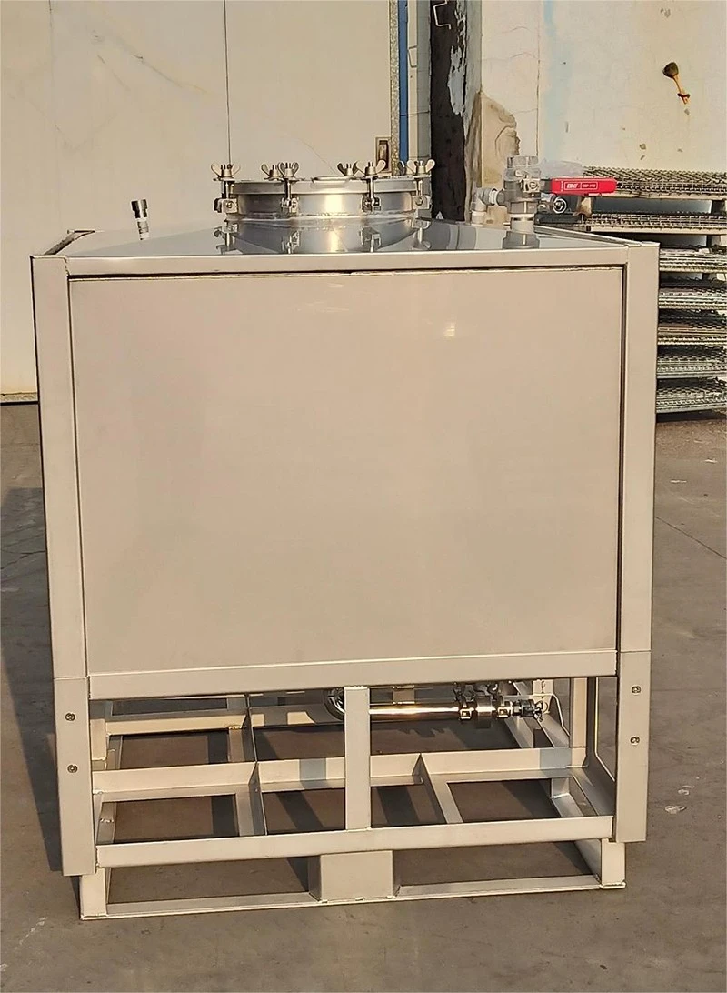 stainless steel IBC tote (2) stainless steel IBC tote (2)